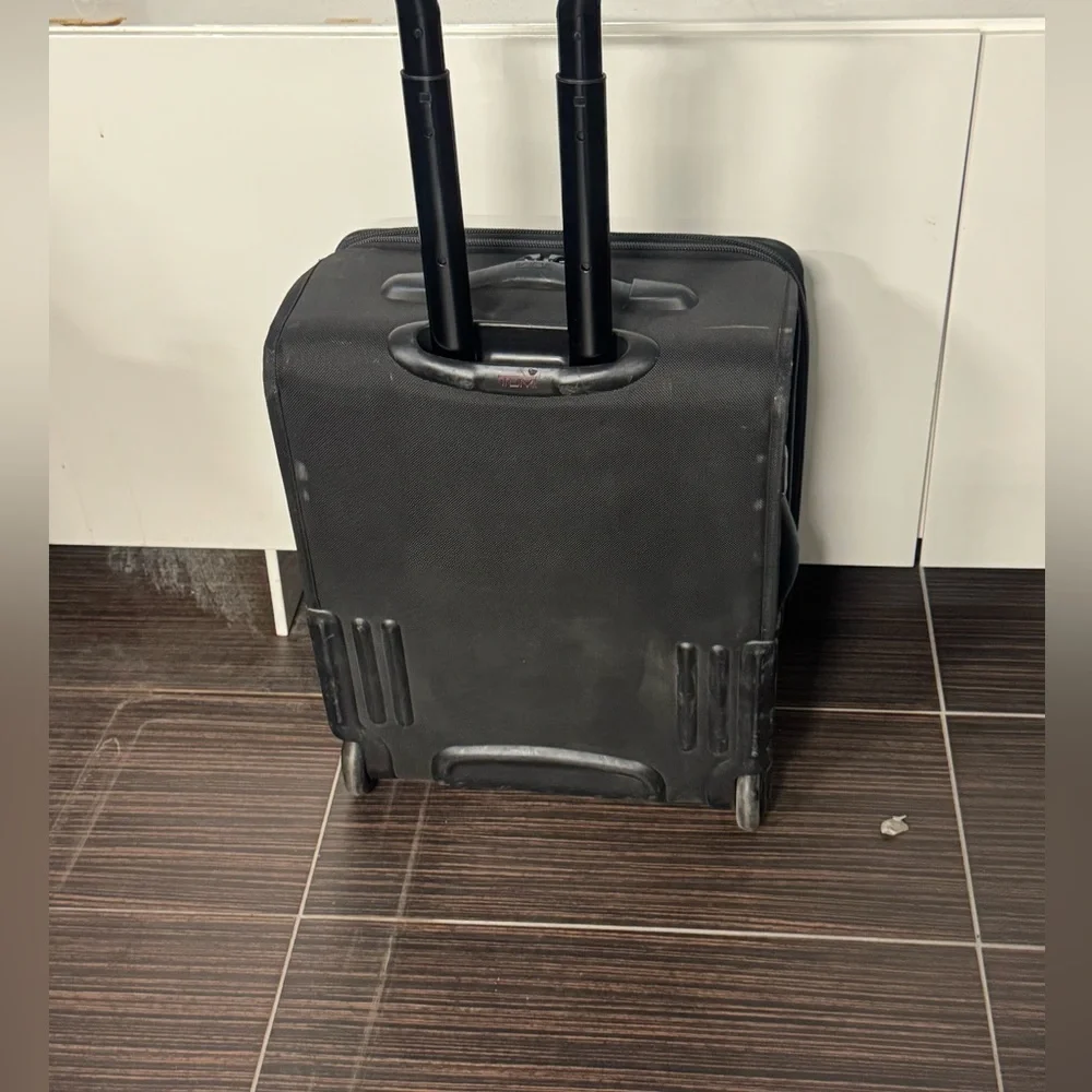 Tumi Black Rolling Carry-On Travel Bag